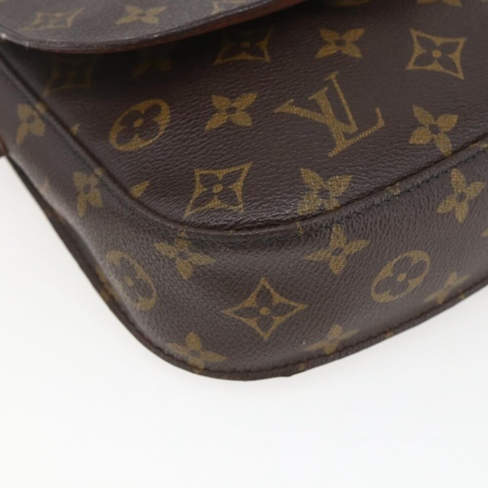 Authentic LOUIS VUITTON Monogram Saint Cloud MM Shoulder Bag M51243 LV - Picture 7 of 16